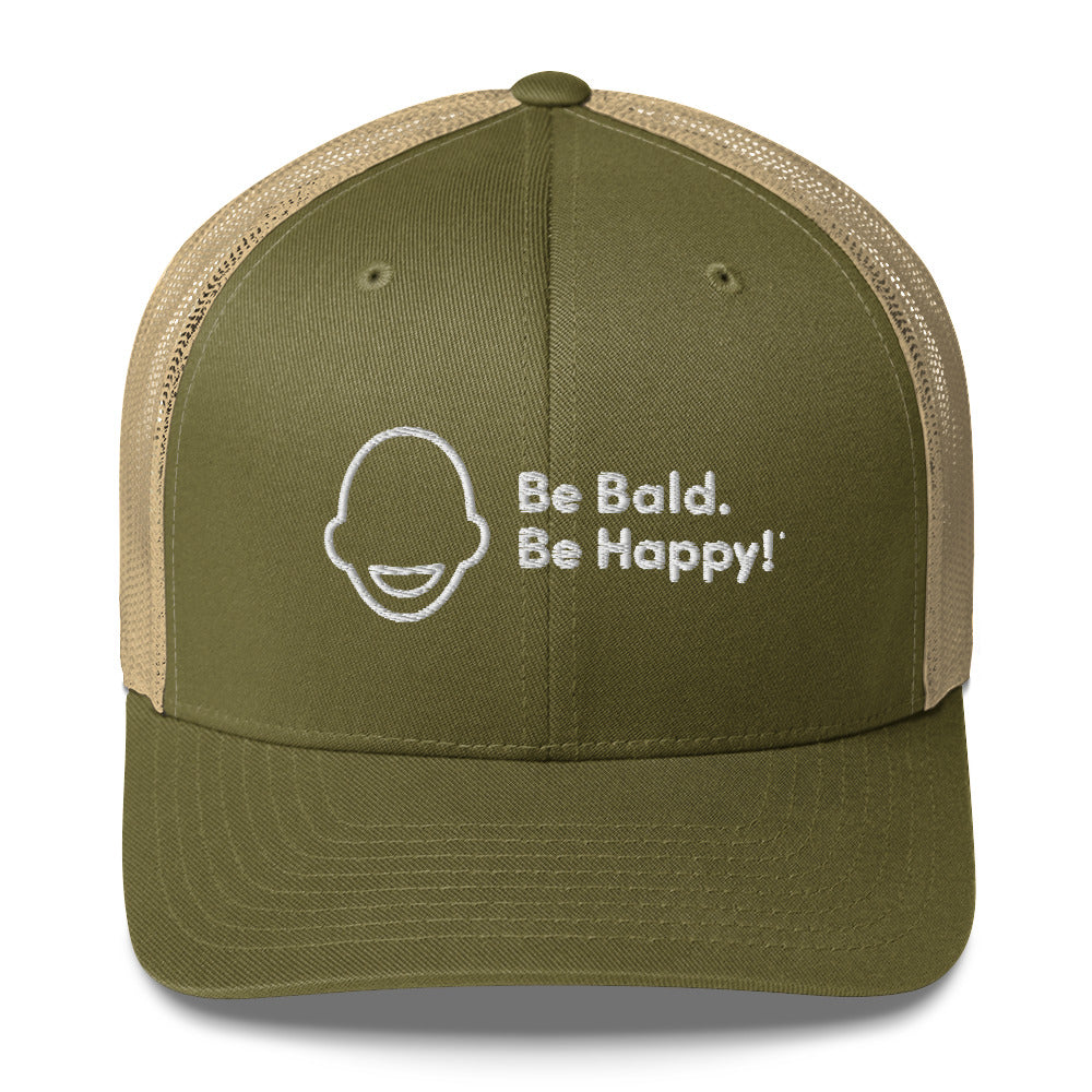 Be Bald. Be Happy! Trucker Cap