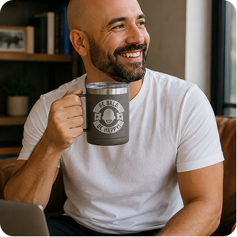 STAINLESS STEEL MUG