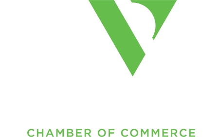 Winter Park Chamber of Commerce logo with green and white design on a black background